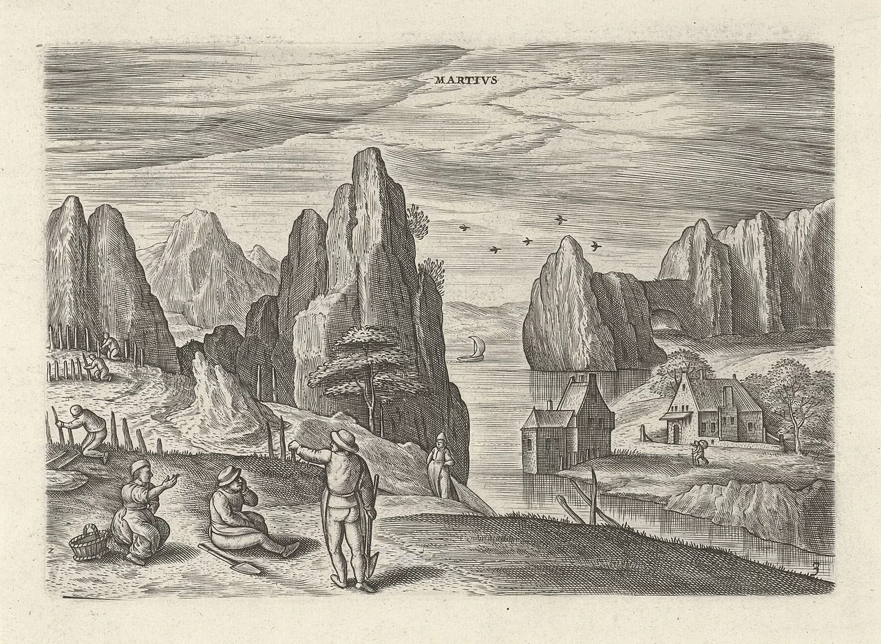 I dodici mesi, marzo - Rijksmuseum